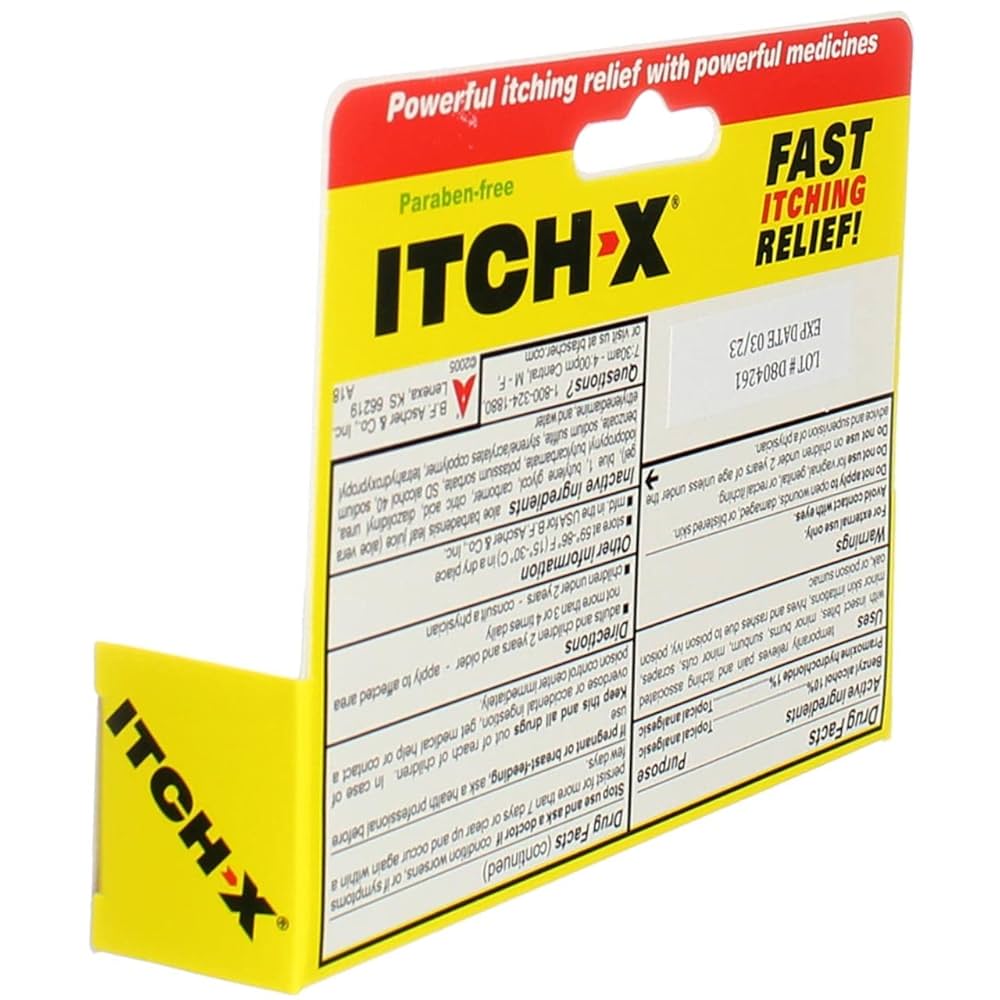 Amazon.com: ITCH-X GEL 1.25 OZ (6 Pack) : Health & Household